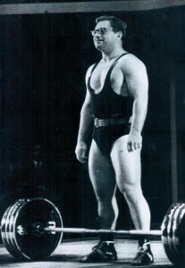 Veres Győző súlyemelő.